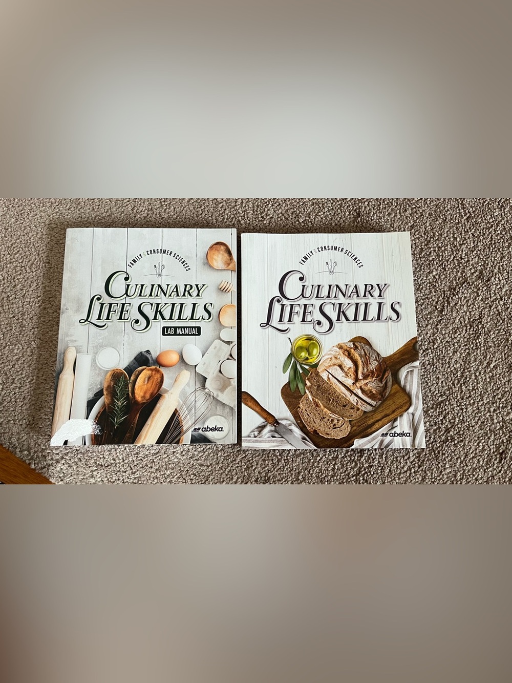 2 Abeka Culinary Life Skills Textbook
